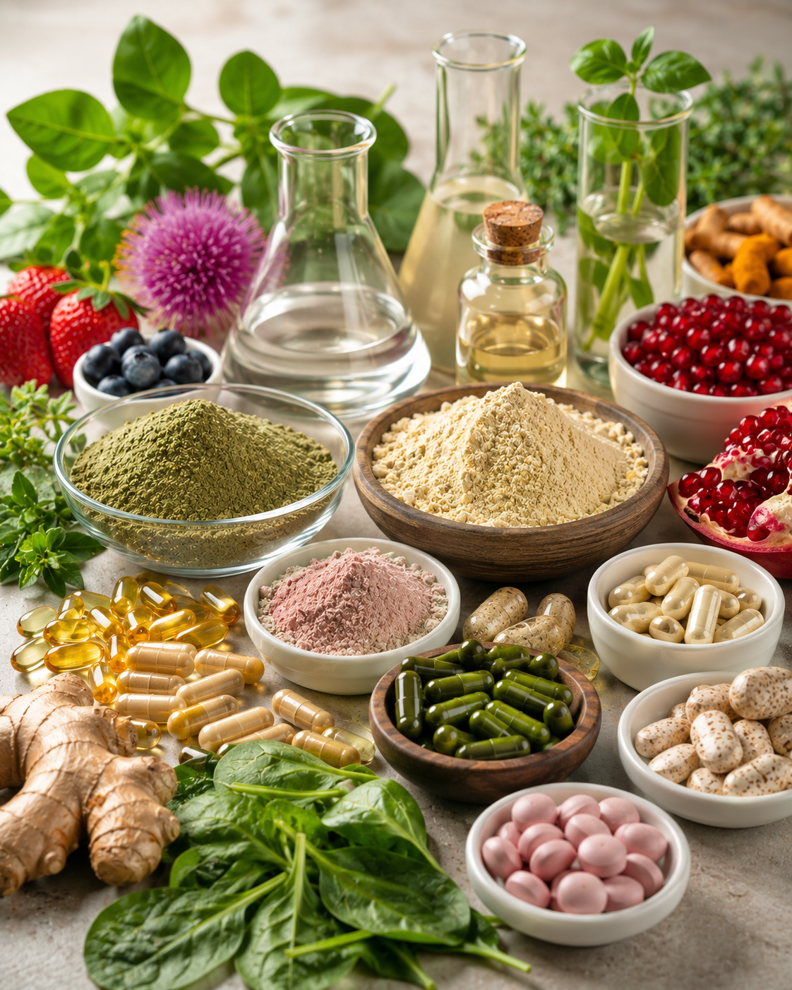 Precision Powder Processing for Nutraceuticals
