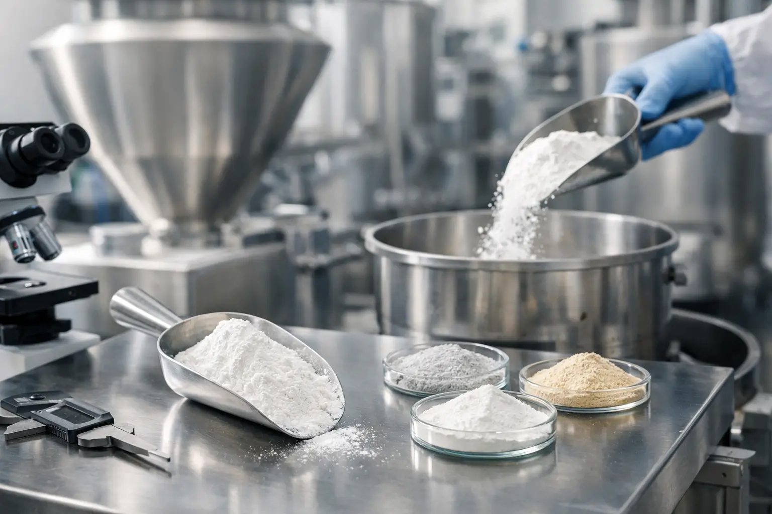 Zarządzanie jakością proszków w produkcji