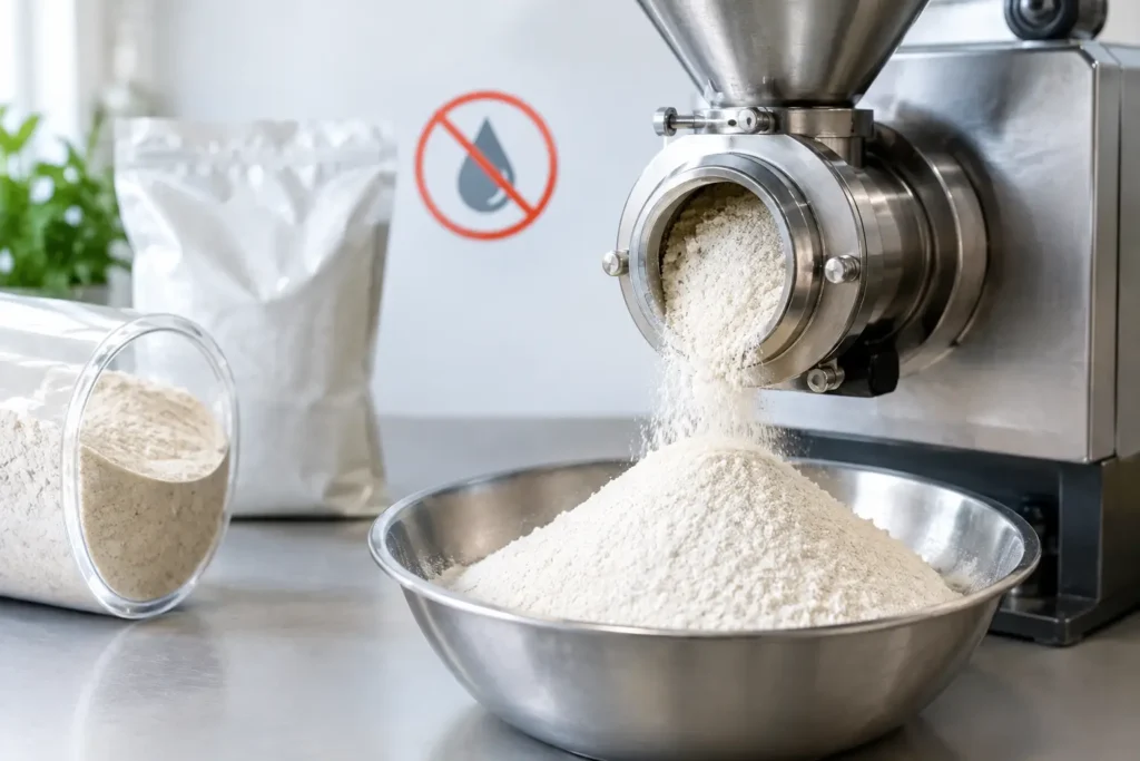 Jak mielić materiały higroskopijne bez zbryleń